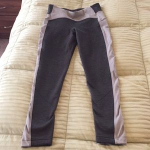 Athleta fleece lined leggings